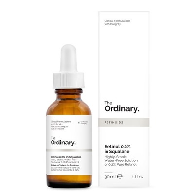 The Ordinary Retinol 0.2% in Squalane 30ml/1oz Serum Units