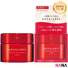 Shiseido AQUALABEL Special Gel Cream Moisturizer -90g Moisturizer Units
