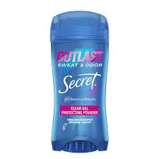 Secret - Outlast Clear Gel Antiperspirant Deodorant for Women  Protecting Powder 73g / 2.6 Oz Deodorant Units