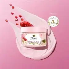 Dove - Pomegranate - Milk Creamy Body Scrub, Exfoliating & Moisturizing - 298 g Body Scrub Units
